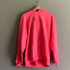 Gildan Neon Pink Hoodie